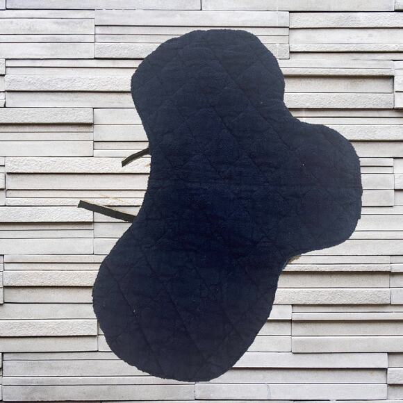 Bright Aqua Blue English All Purpose Saddle Pad - Picture 4 of 4